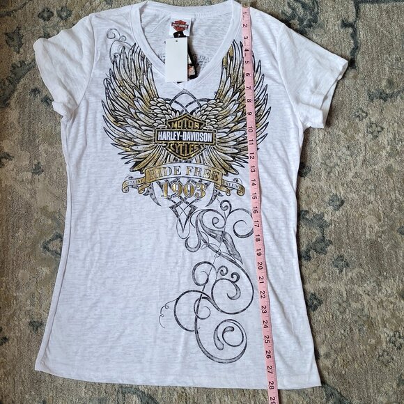 Harley-Davidson “Ride Free 1903” Winged Graphic Tee – Large (NWT) - Picture 9 of 11